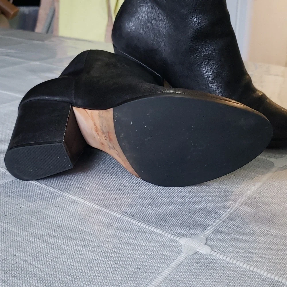 COLE Haan Ankle Booties, Color Black, Size 9